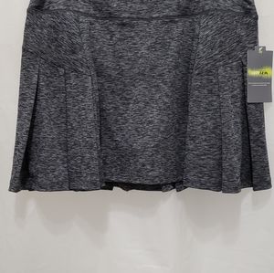 Tek Gear DryTek Skort Charcoal Size L NWT